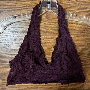 Aerie Halter top Lace Bralette